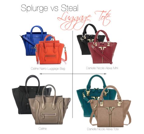 splurge steal celine bag|Here & Now .